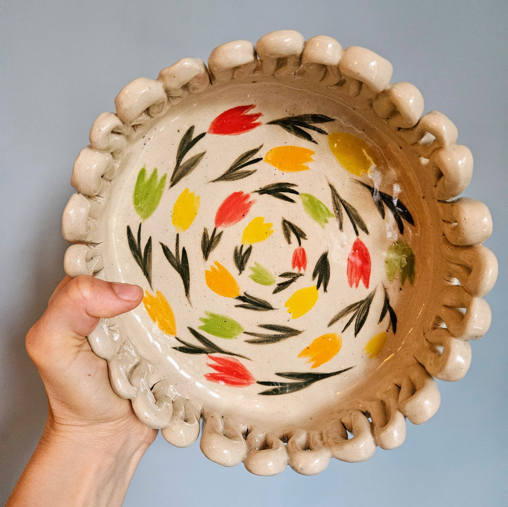 Fruit display bowl